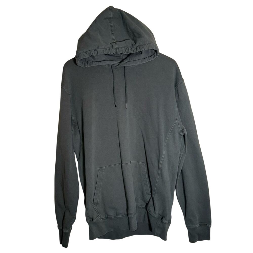J.CREW oversized classic heavyweight knit goods sage green hoodie LT